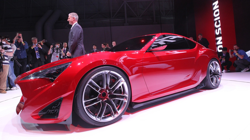 Illustration for article titled Scion FR-S Concept is so hot we can taste it